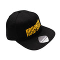 Black - Back - Brooklyn Nets Mens Logo Snapback Baseball Cap