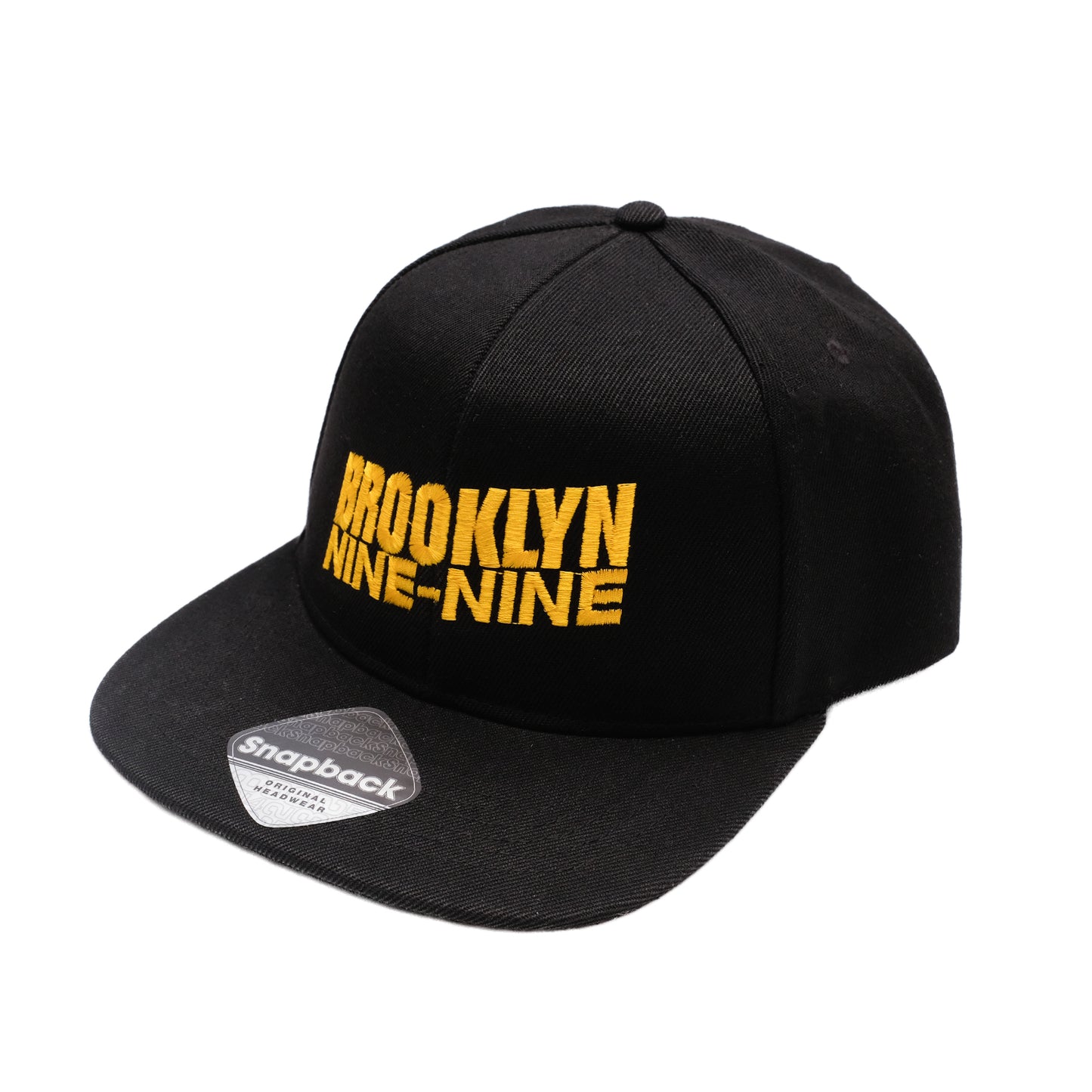 Black - Side - Brooklyn Nets Mens Logo Snapback Baseball Cap