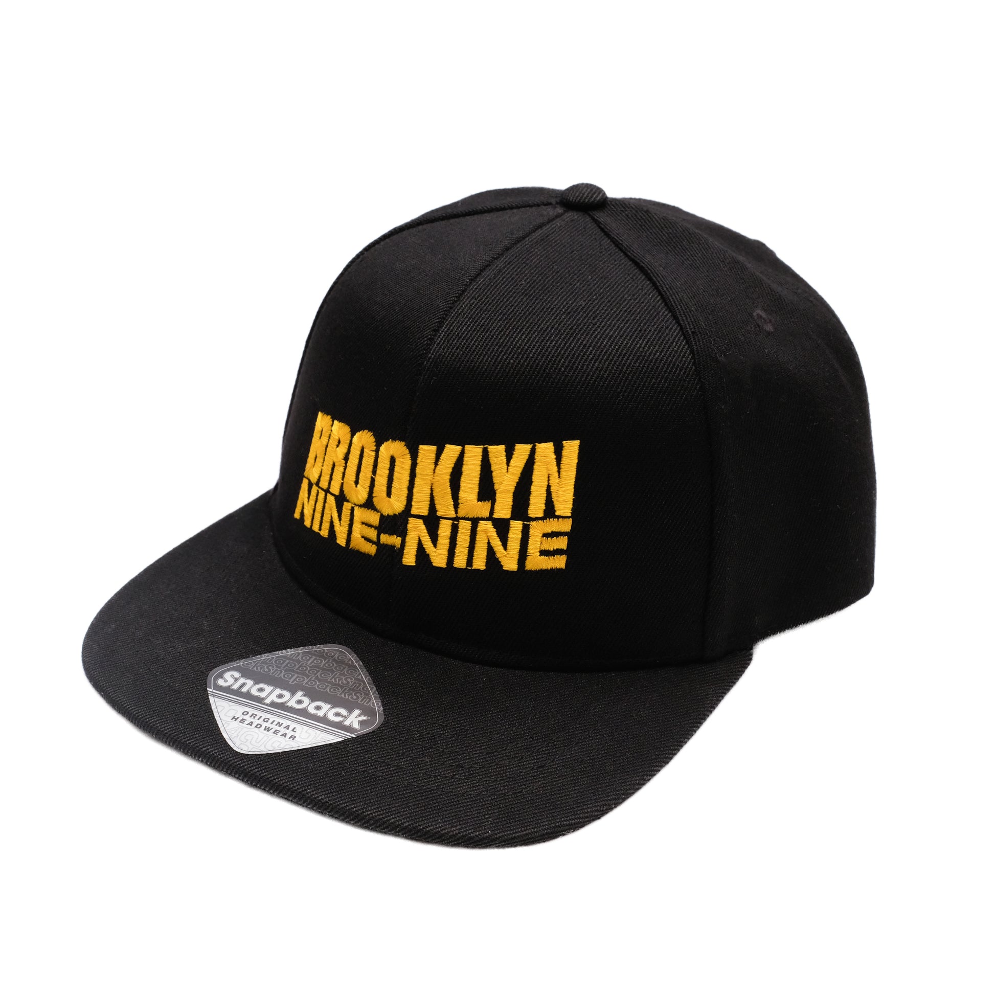 Black - Side - Brooklyn Nets Mens Logo Snapback Baseball Cap