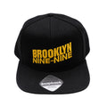 Black - Front - Brooklyn Nets Mens Logo Snapback Baseball Cap