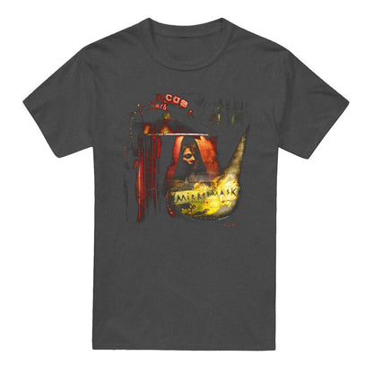 Charcoal - Front - MirrorMask Unisex Adult Big Top Poster Heather T-Shirt