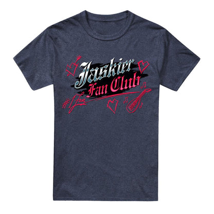 Navy - Front - The Witcher Unisex Adult Jaskier Club Heather T-Shirt