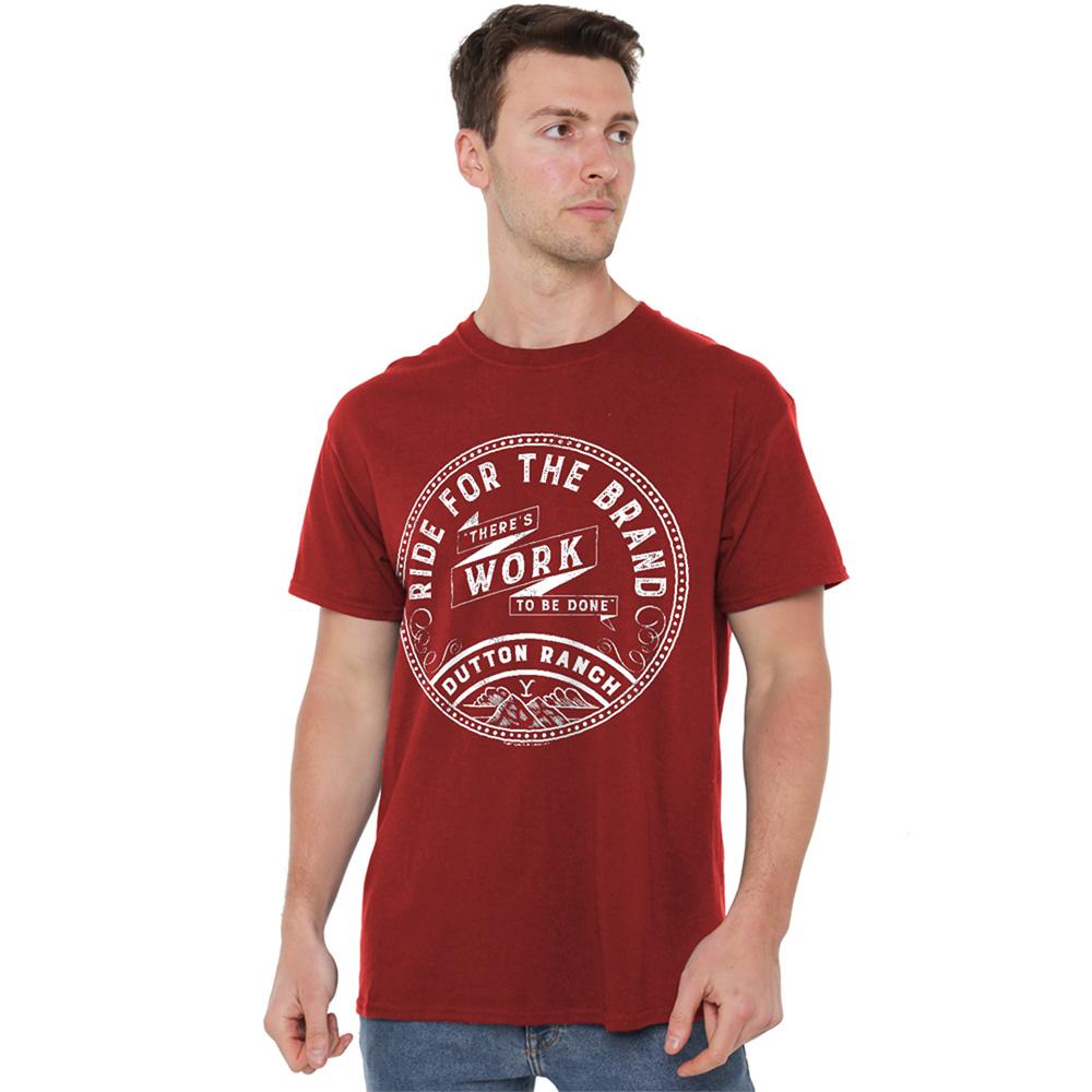 Cardinal - Lifestyle - Yellowstone Unisex Adult There´s Work to Be Done T-Shirt