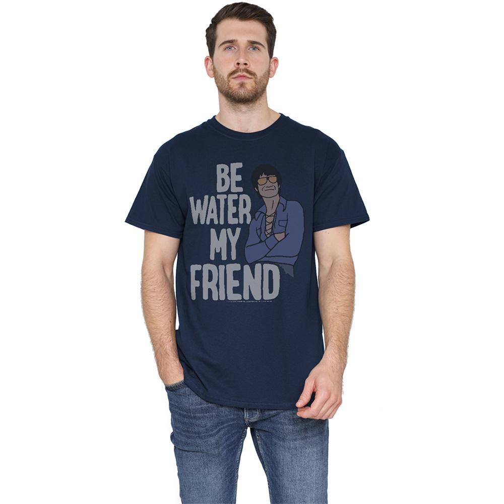 Navy - Lifestyle - Bruce Lee Unisex Adult The Shapeless T-Shirt