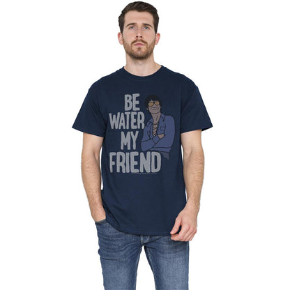 Navy - Lifestyle - Bruce Lee Unisex Adult The Shapeless T-Shirt