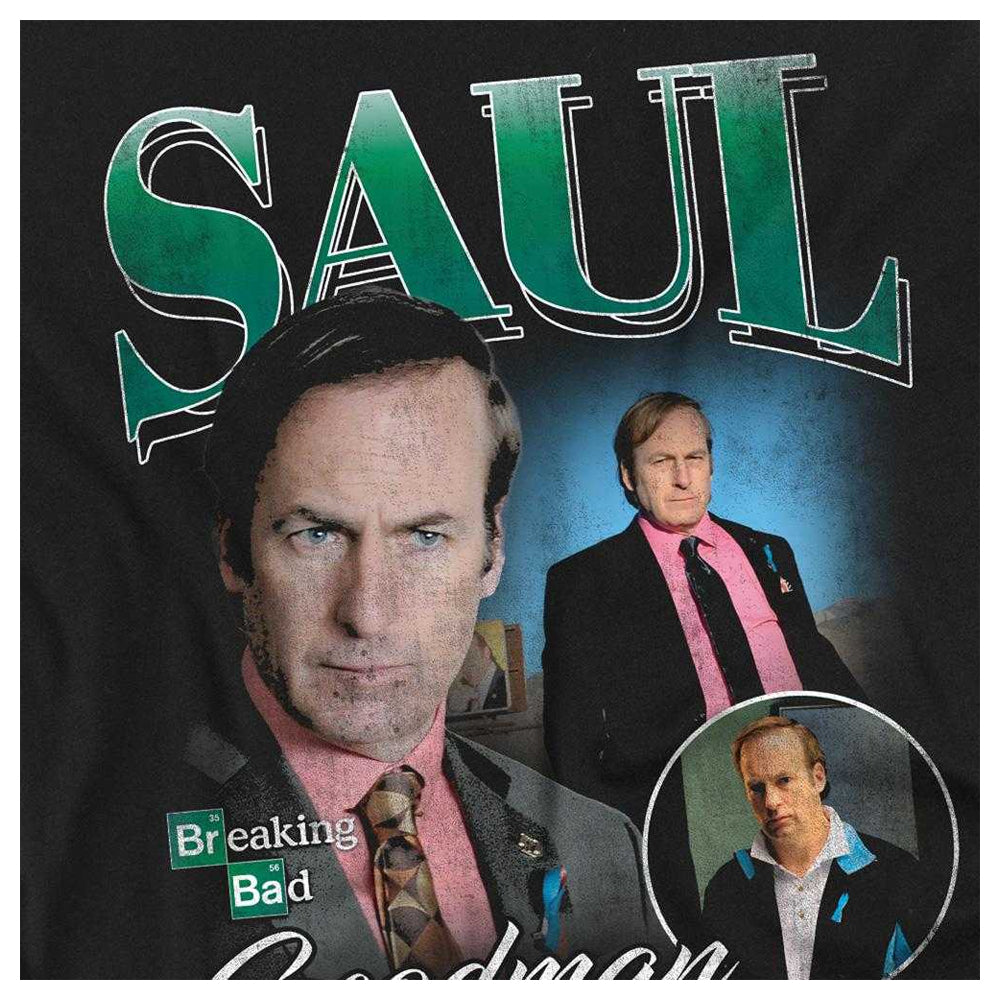 Black - Side - Breaking Bad Unisex Adult Saul Goodman Homage Long-Sleeved T-Shirt