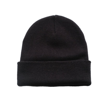 Black - Back - Chucky Mens Logo Drip Beanie