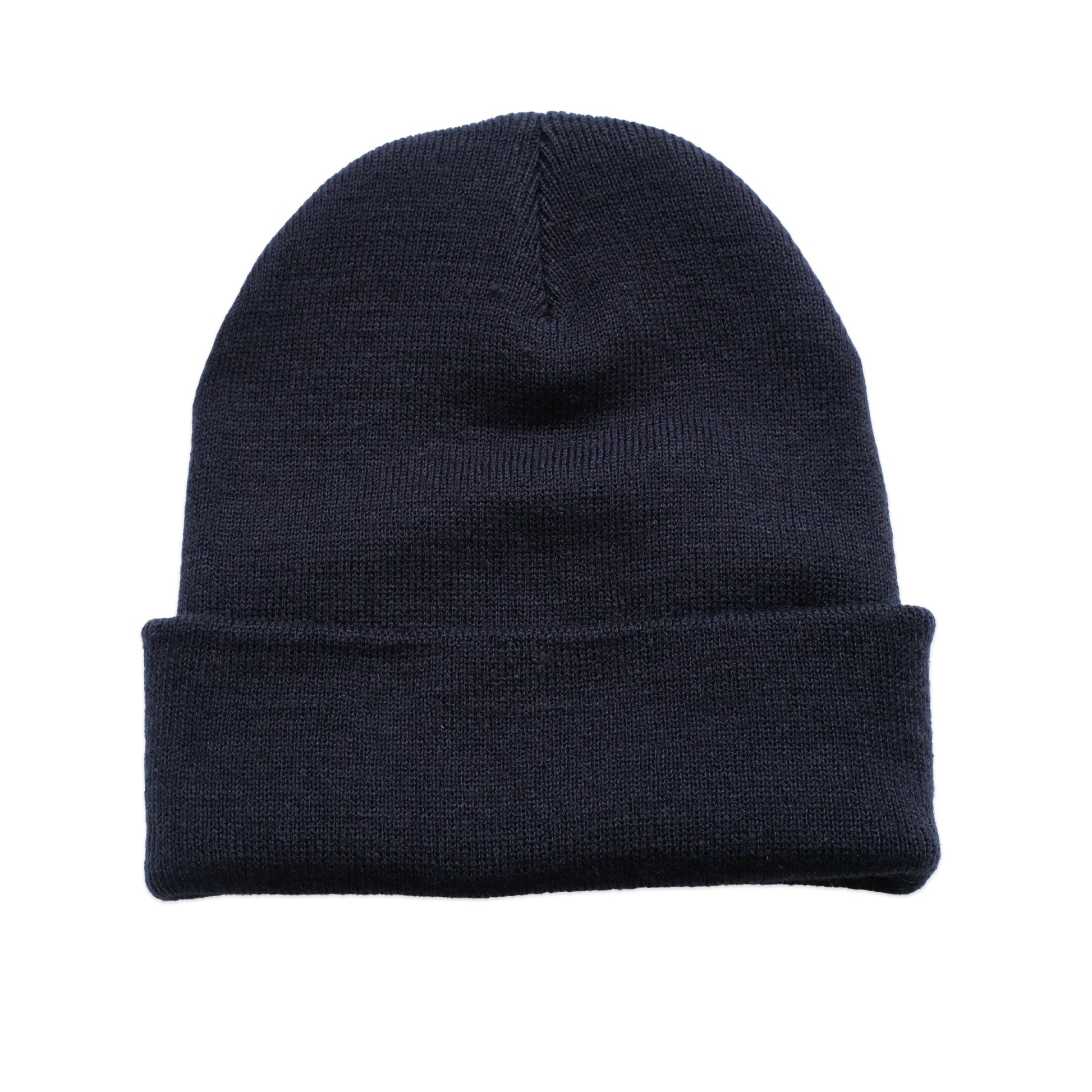French Navy - Back - Jaws Mens Quints Fin Beanie