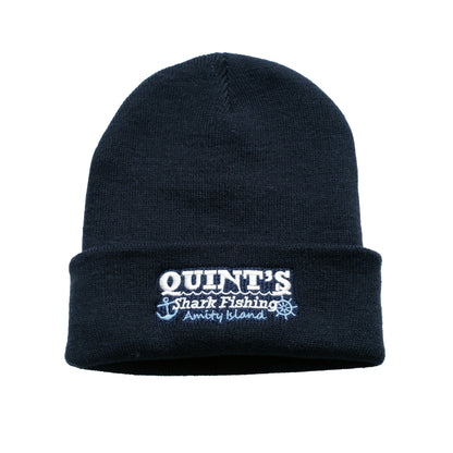 French Navy - Front - Jaws Mens Quints Fin Beanie