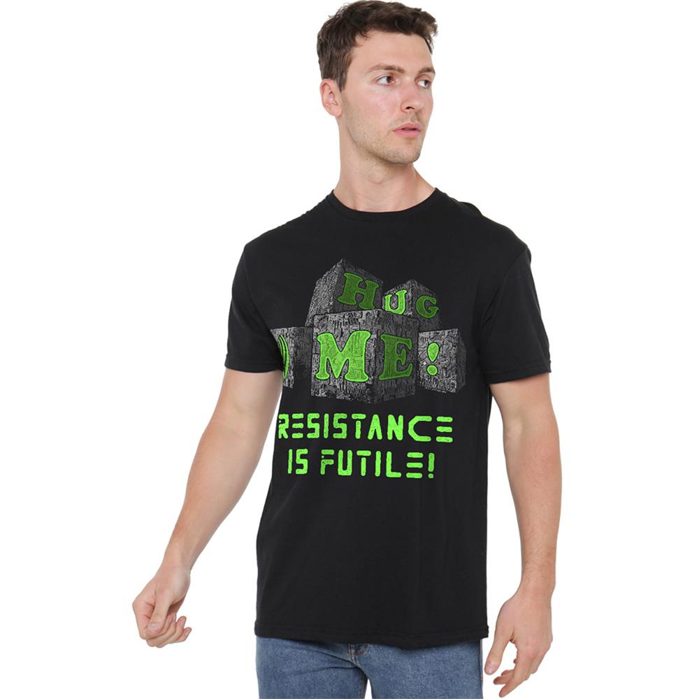 Black - Lifestyle - Star Trek Unisex Adult Borg Blocks T-Shirt