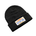 Charcoal - Side - Back To The Future Mens Outatime License Plate Beanie