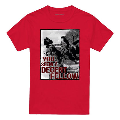 Red - Front - The Princess Bride Unisex Adult Fellow T-Shirt