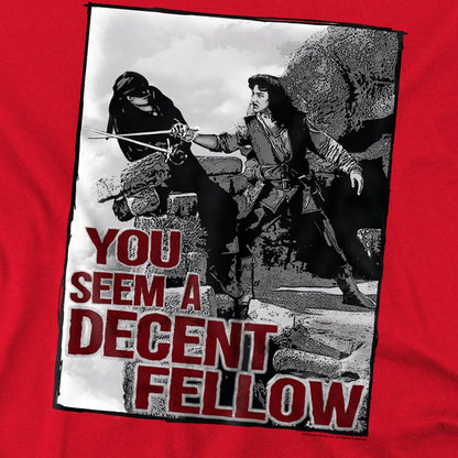 Red - Side - The Princess Bride Unisex Adult Fellow T-Shirt