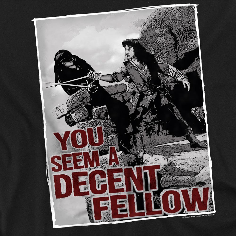 Black - Side - The Princess Bride Unisex Adult Fellow T-Shirt