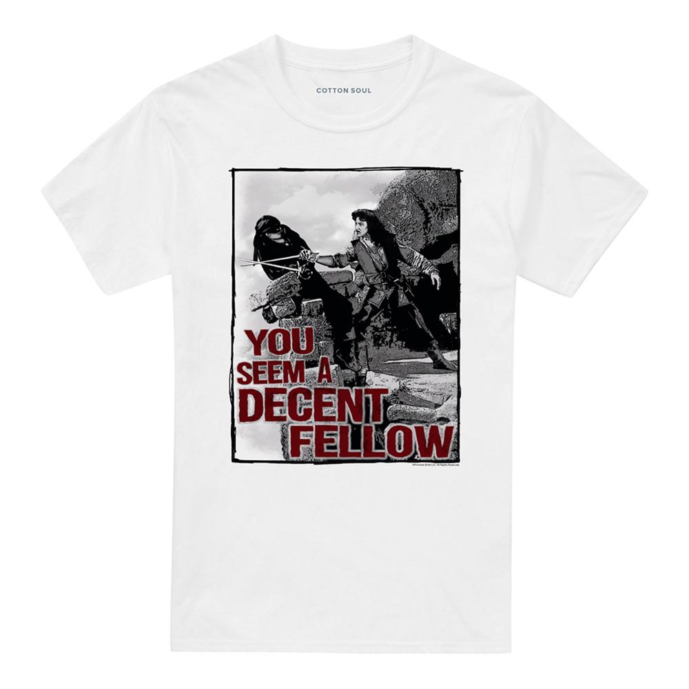 White - Front - The Princess Bride Unisex Adult Fellow T-Shirt