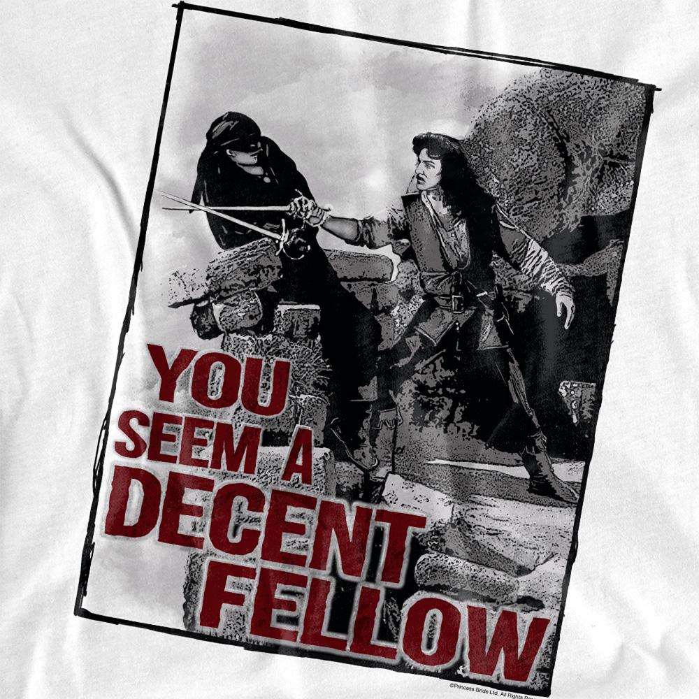 White - Side - The Princess Bride Unisex Adult Fellow T-Shirt