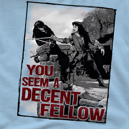 Light Blue - Side - The Princess Bride Unisex Adult Fellow T-Shirt