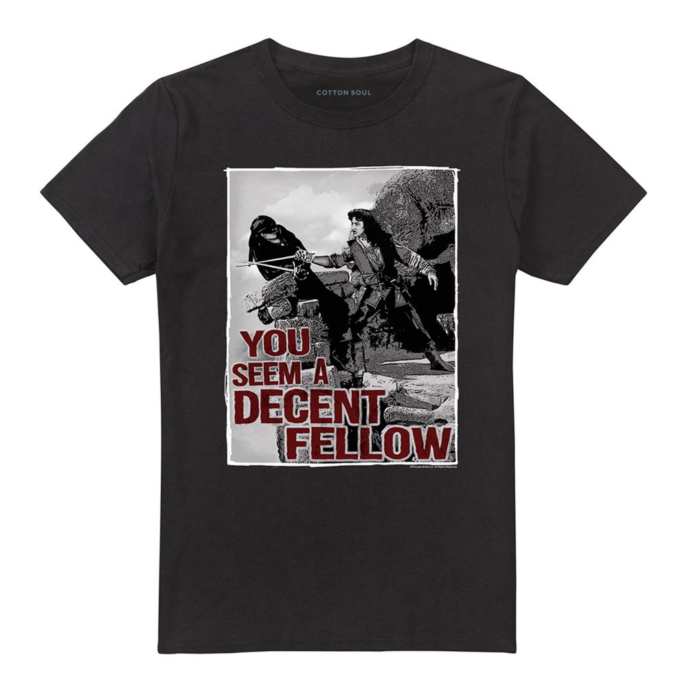 Black - Front - The Princess Bride Unisex Adult Fellow T-Shirt