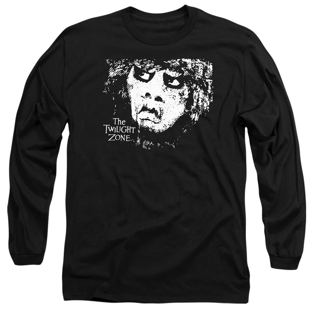 Black - Back - The Twilight Zone Unisex Adult Winger Long-Sleeved T-Shirt