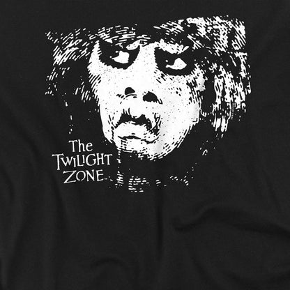 Black - Side - The Twilight Zone Unisex Adult Winger Long-Sleeved T-Shirt
