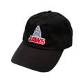 Black - Side - Jaws Mens Shark Baseball Cap