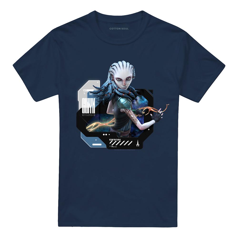 Navy - Front - Star Trek: Prodigy Unisex Adult Communications Officer Gwyndala T-Shirt