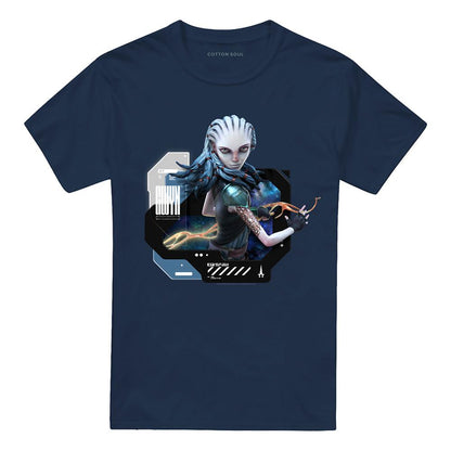 Navy - Front - Star Trek: Prodigy Unisex Adult Communications Officer Gwyndala T-Shirt