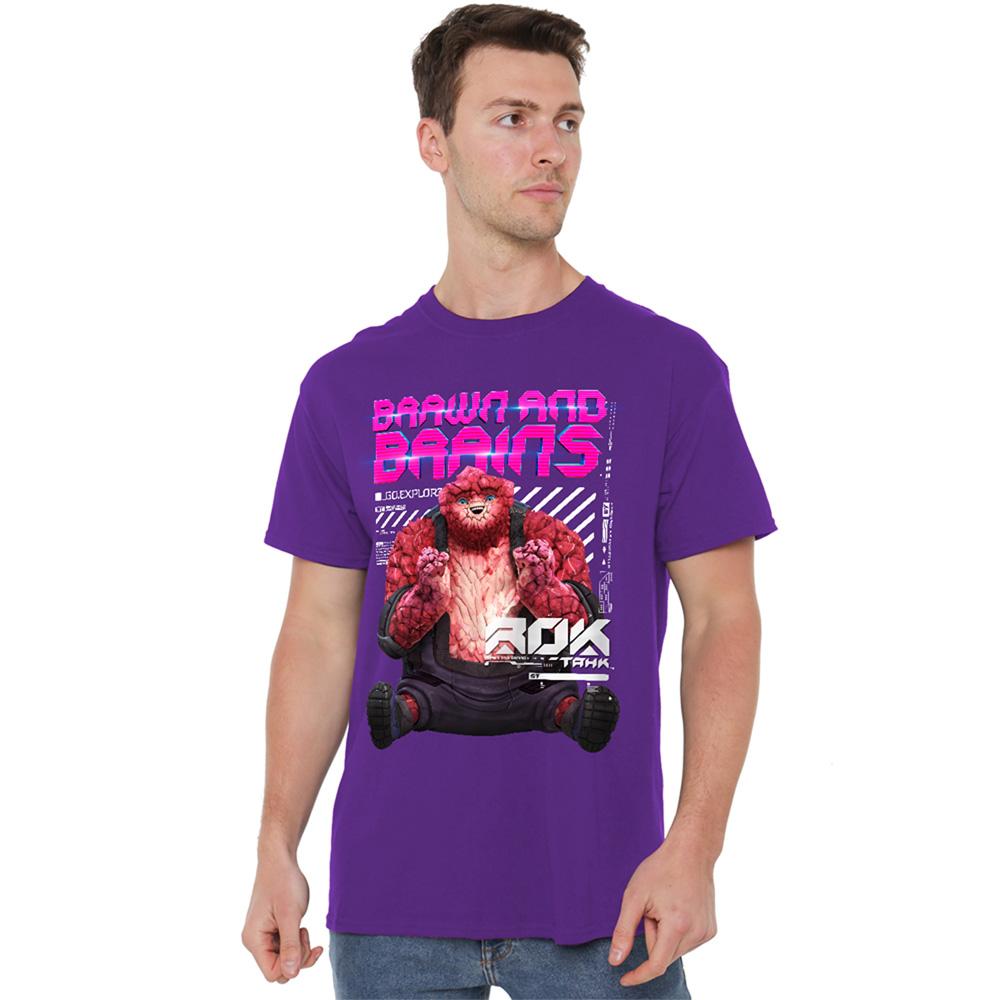 Purple - Lifestyle - Star Trek: Prodigy Unisex Adult Brawn And Brains Rok-Tahk T-Shirt