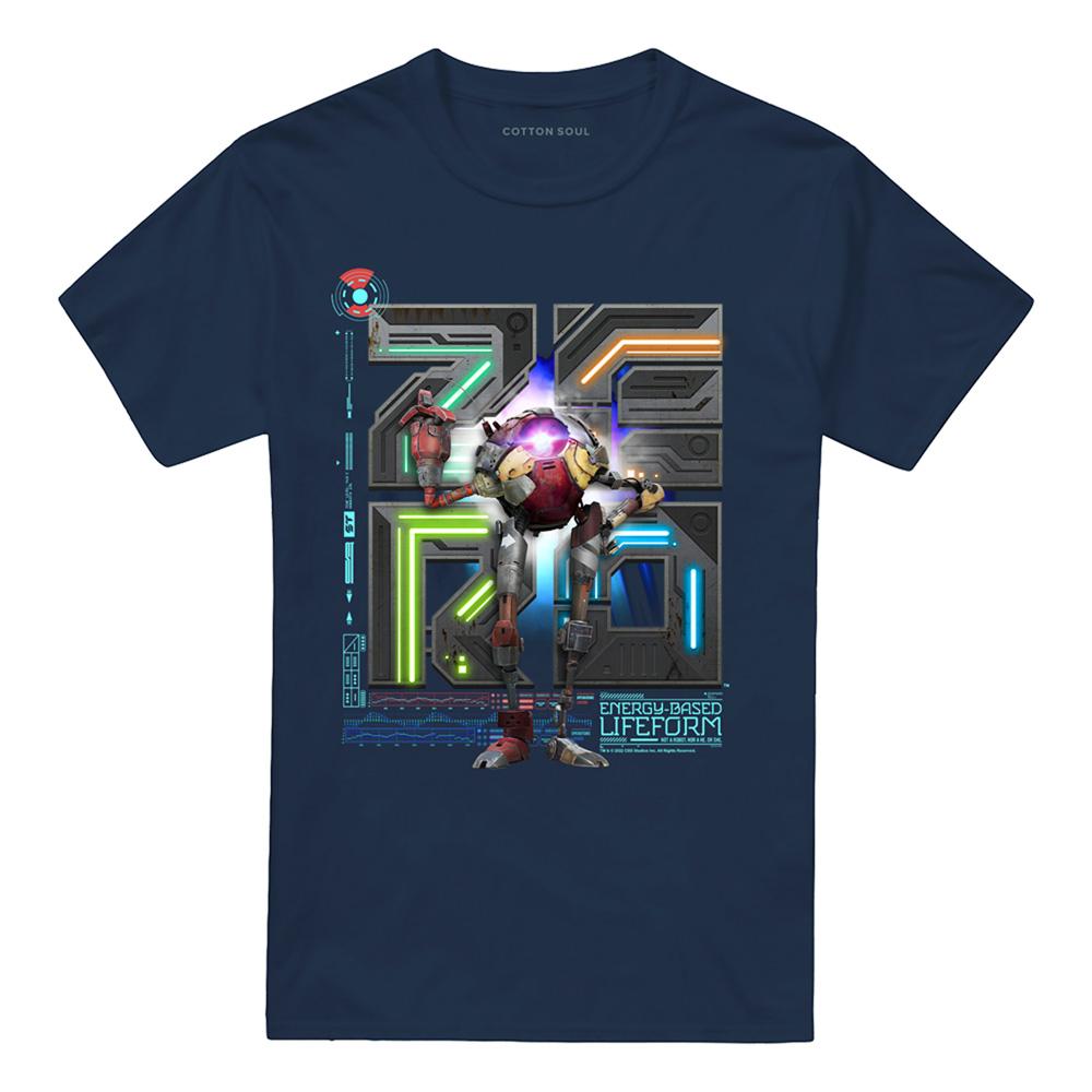 Navy - Front - Star Trek: Prodigy Unisex Adult Energybased Lifeform Zero T-Shirt