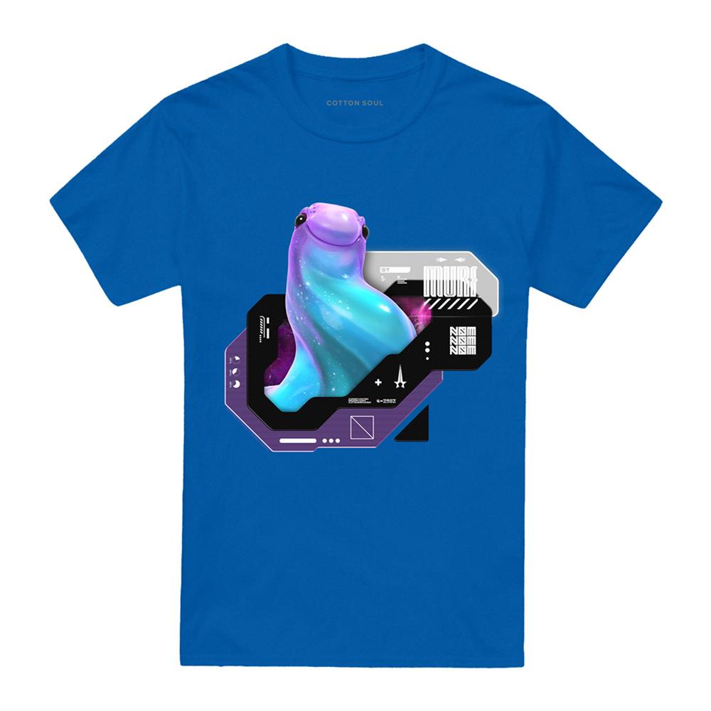 Royal Blue - Front - Star Trek: Prodigy Unisex Adult Alien Of Unknown Species Murf T-Shirt