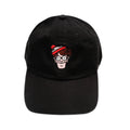 Black - Front - Wheres Wally? Mens Badge Baseball Cap