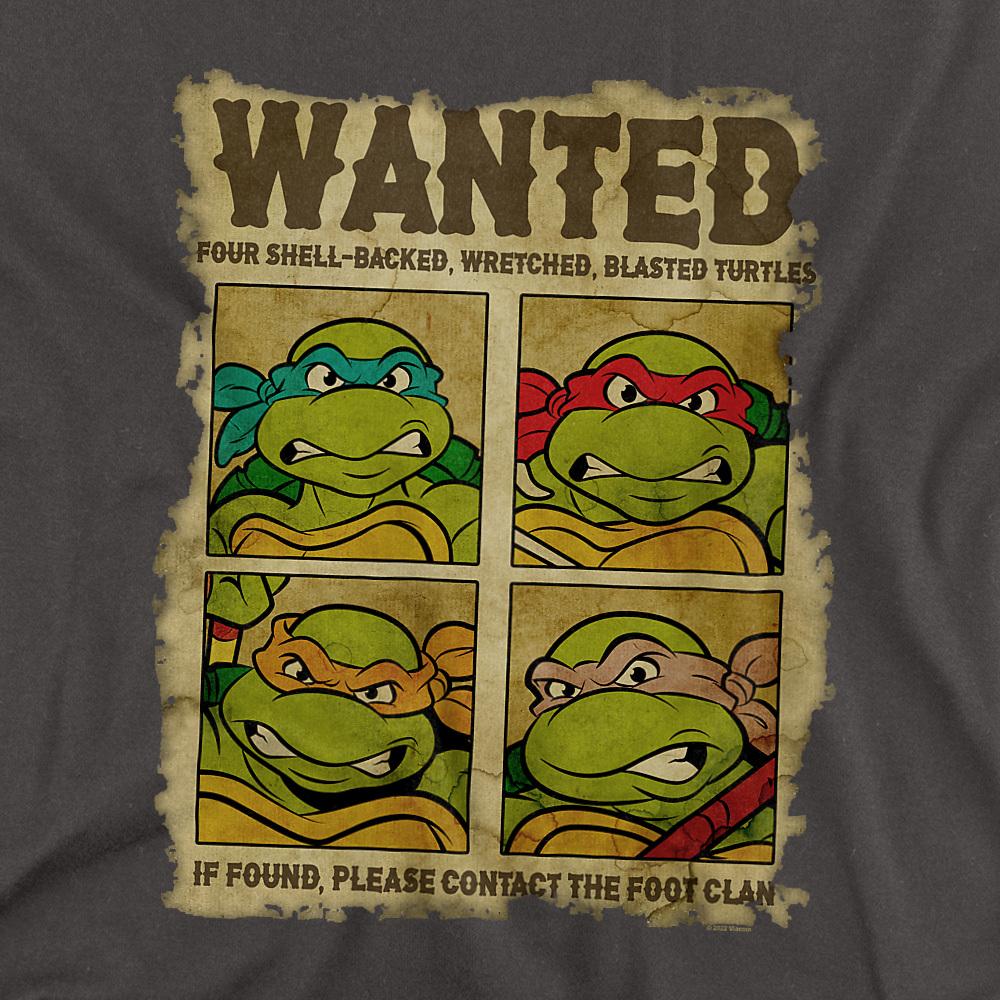 Charcoal - Back - Teenage Mutant Ninja Turtles Unisex Adult Shredder´s Most Wanted T-Shirt