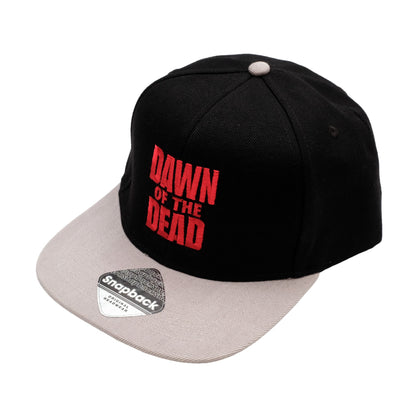 Black-Red-Grey - Side - Dawn Of The Dead Mens Logo Snapback Baseball Cap