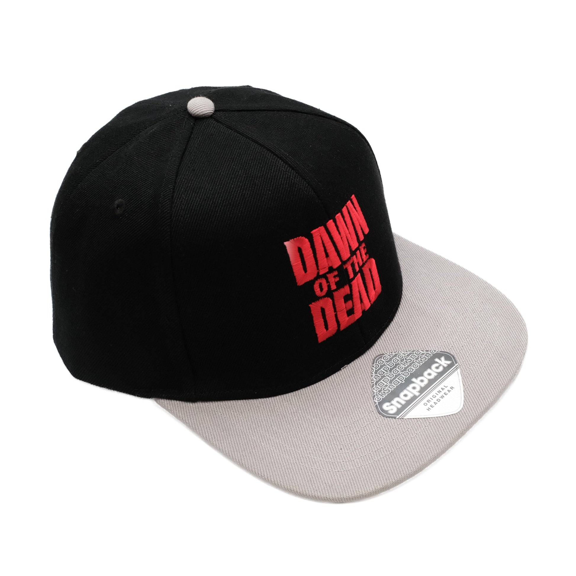 Black-Red-Grey - Lifestyle - Dawn Of The Dead Mens Logo Snapback Baseball Cap
