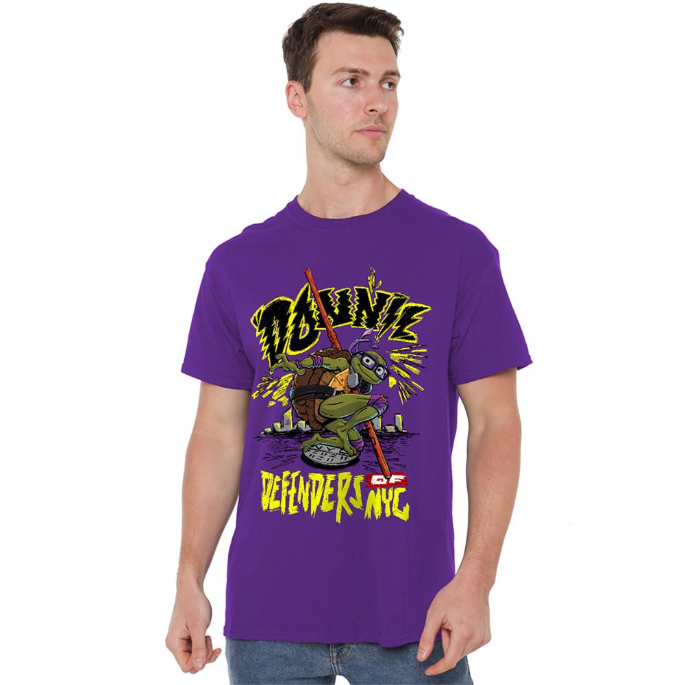 Purple - Lifestyle - Teenage Mutant Ninja Turtles: Mutant Mayhem Unisex Adult Donnie City T-Shirt