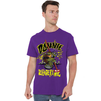 Purple - Lifestyle - Teenage Mutant Ninja Turtles: Mutant Mayhem Unisex Adult Donnie City T-Shirt
