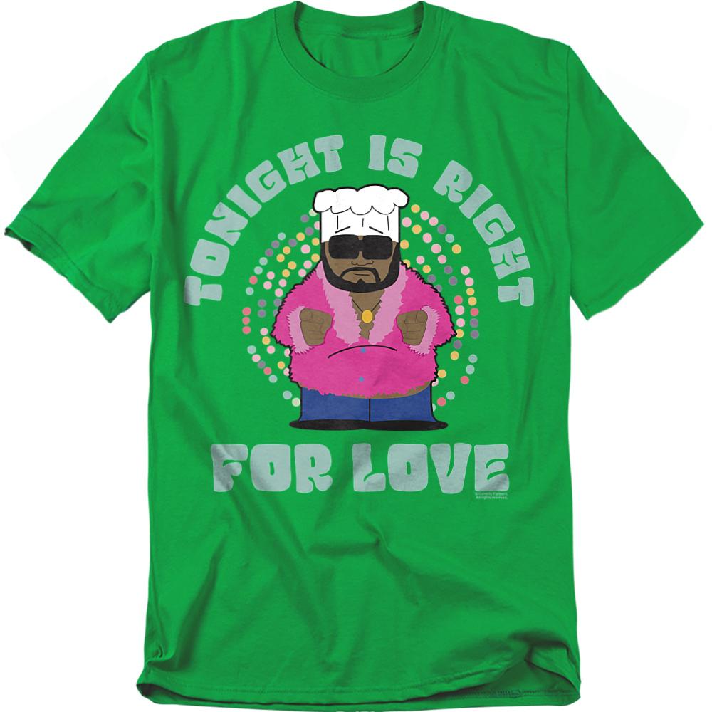 Kelly Green - Front - South Park Unisex Adult Tonight Is Right Chef T-Shirt
