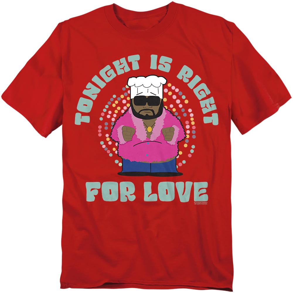 Red - Front - South Park Unisex Adult Tonight Is Right Chef T-Shirt