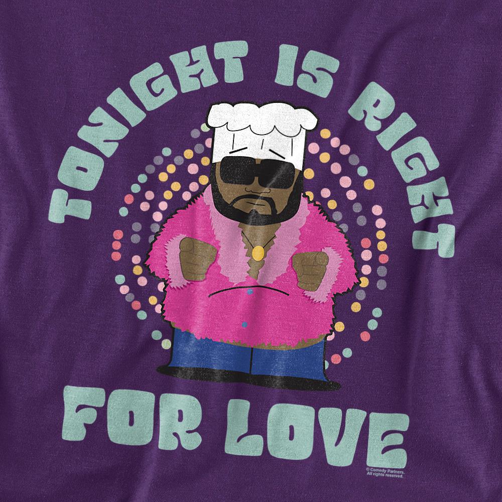 Purple - Side - South Park Unisex Adult Tonight Is Right Chef T-Shirt