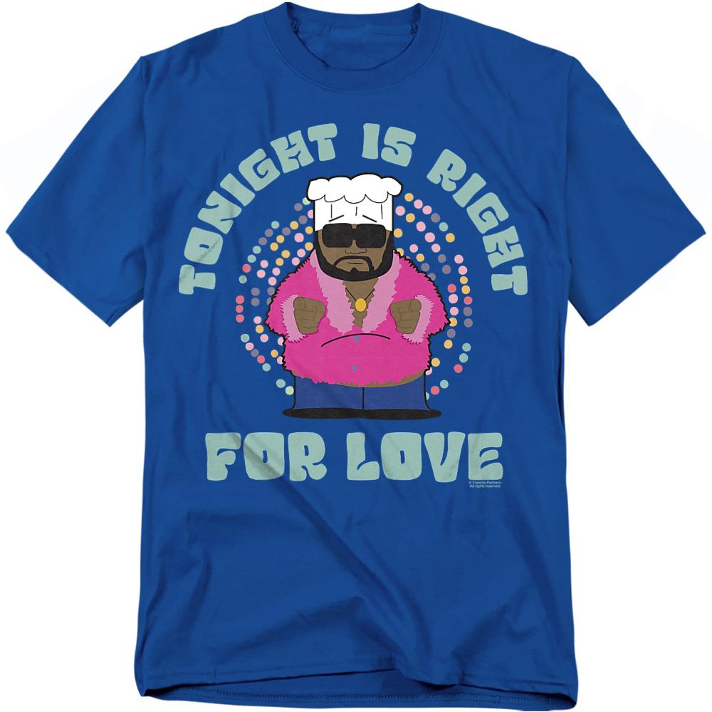Royal Blue - Front - South Park Unisex Adult Tonight Is Right Chef T-Shirt