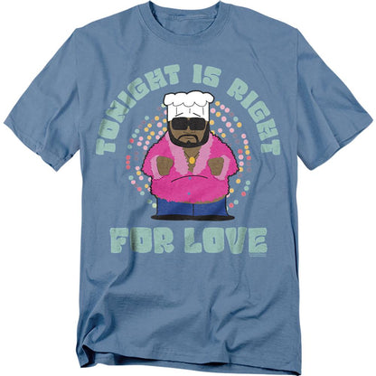 Carolina Blue - Front - South Park Unisex Adult Tonight Is Right Chef T-Shirt