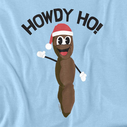 Light Blue - Side - South Park Unisex Adult Howdy Ho T-Shirt