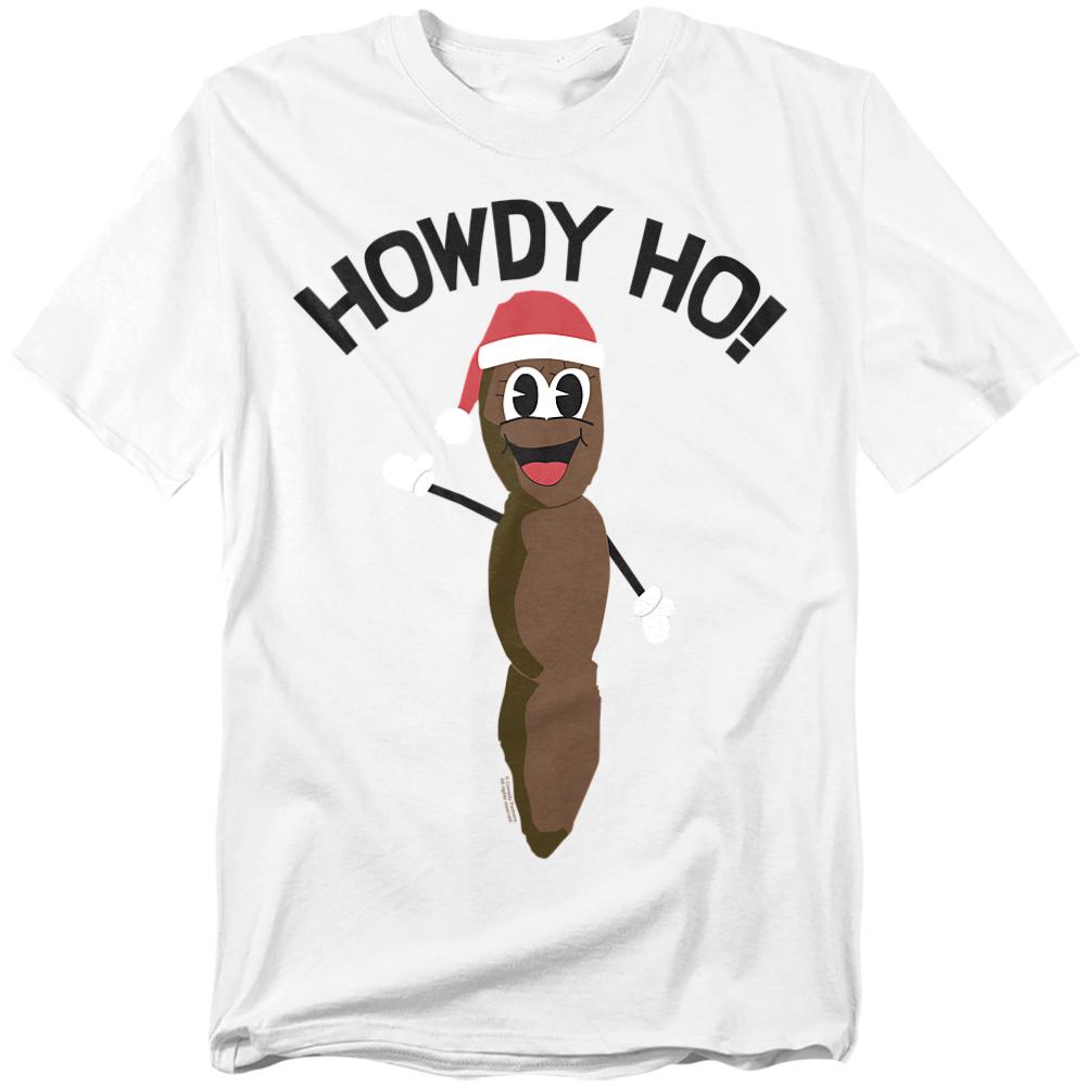 White - Front - South Park Unisex Adult Howdy Ho T-Shirt