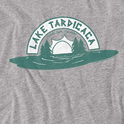 Athletic Heather - Back - South Park Unisex Adult Lake Tardicaca T-Shirt