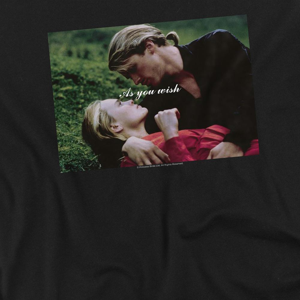 Black - Side - The Princess Bride Unisex Adult As You Wish Long-Sleeved T-Shirt