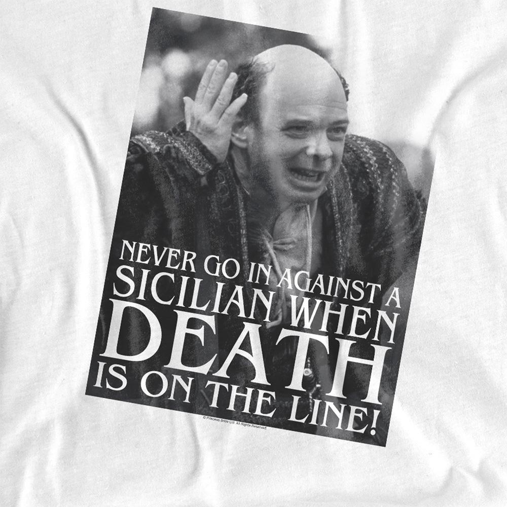 White - Side - The Princess Bride Unisex Adult Sicilian Long-Sleeved T-Shirt