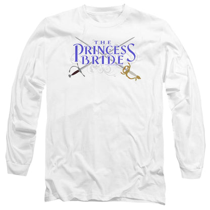 White - Front - The Princess Bride Unisex Adult Swords Long-Sleeved T-Shirt