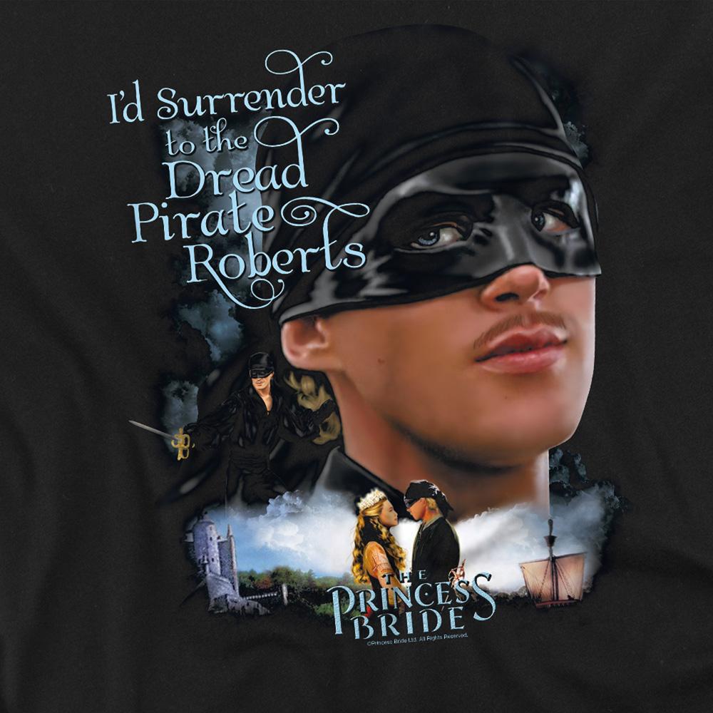 Black - Side - The Princess Bride Unisex Adult Surrender Long-Sleeved T-Shirt