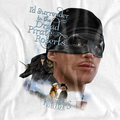 White - Side - The Princess Bride Unisex Adult Surrender Long-Sleeved T-Shirt