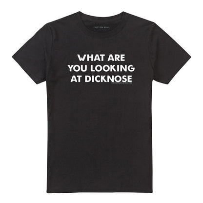 Black - Front - Teen Wolf Unisex Adult Looking At T-Shirt